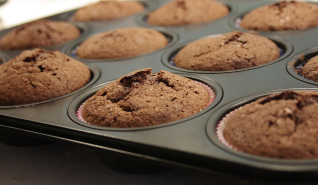 die fertigen Muffins